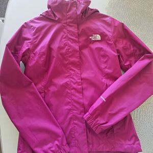 The North Face Women's Pink Waterproof Rain Jacket